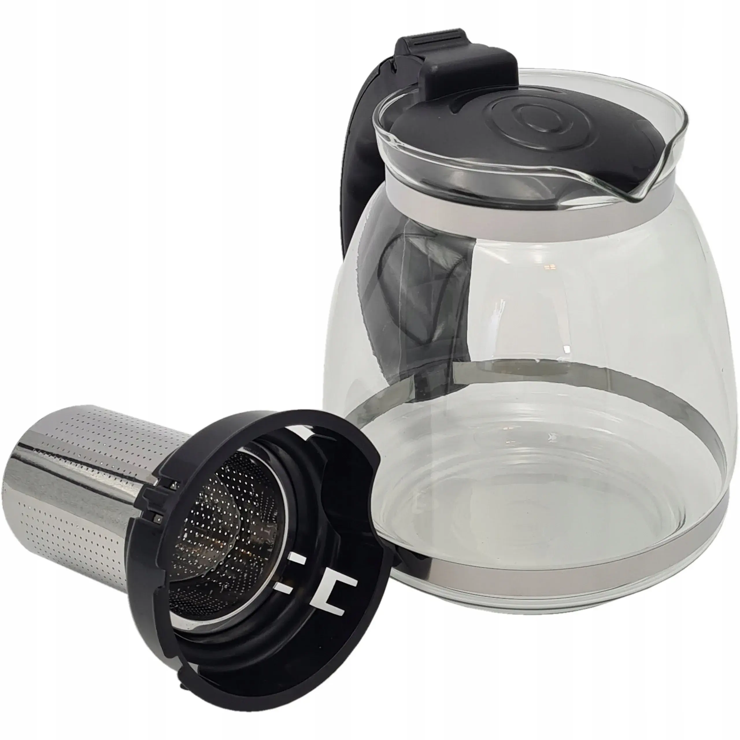 TETERA DE CRISTAL EXTRALINK CON CAFETERA 1,5L