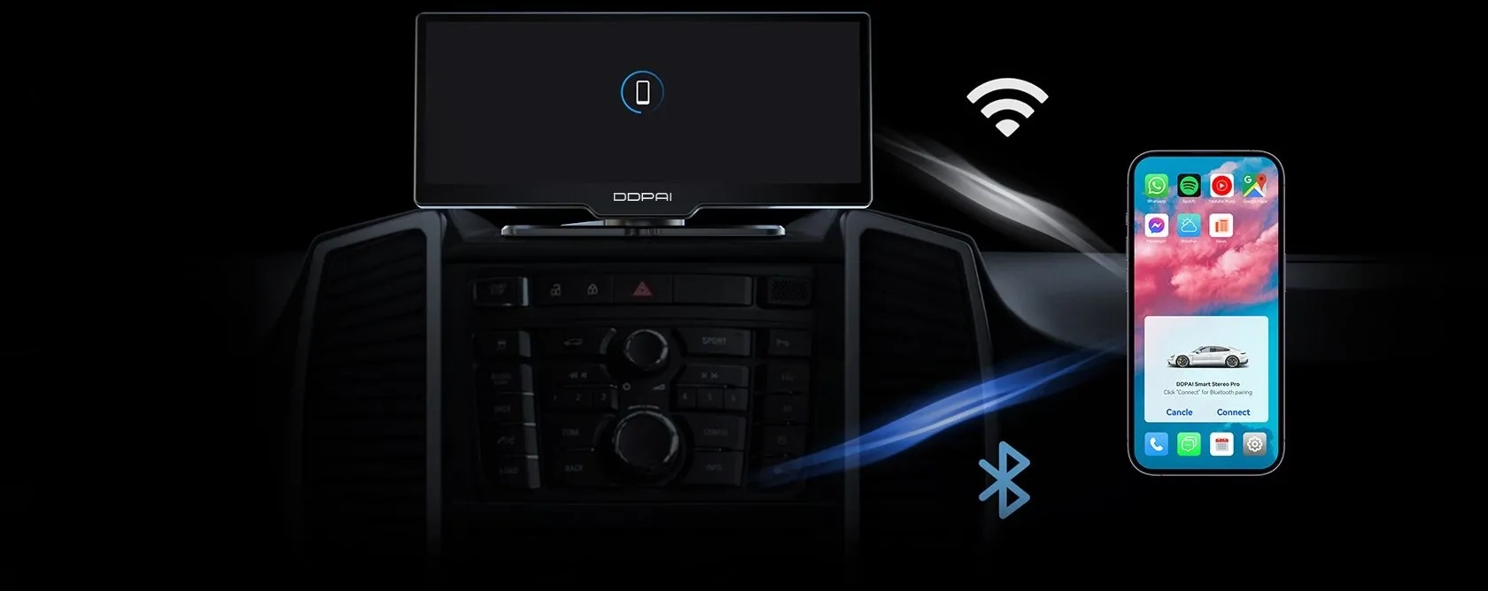 DDPAI M5S Car Stereo | Car DVR | 8.9