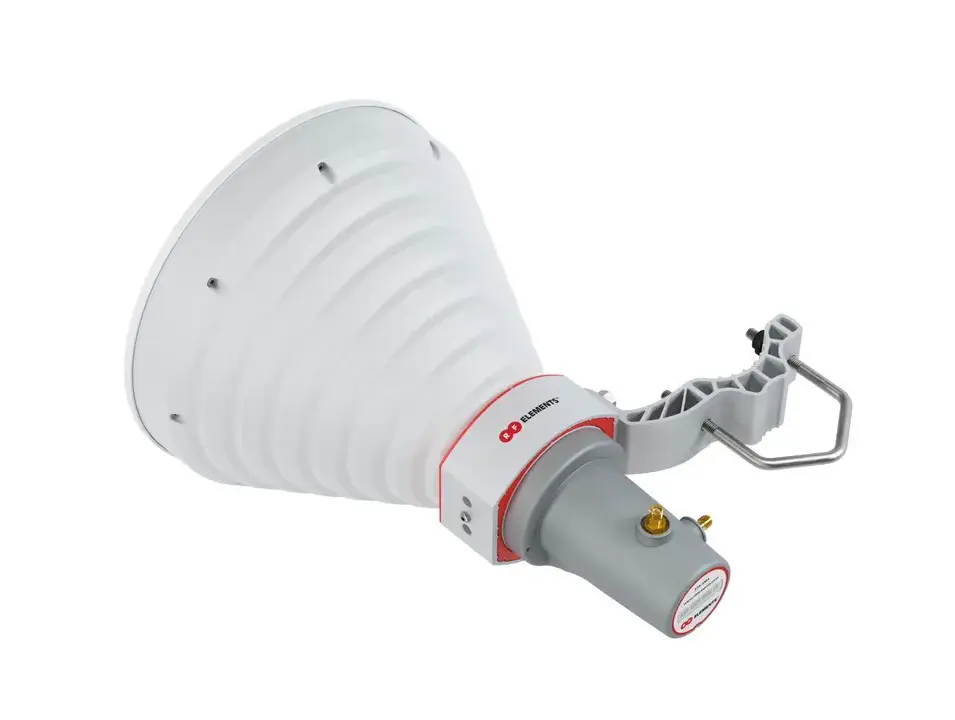 RF ELEMENTS 30 DEGREE STARTCLASS SYMMETRICAL HORN ANTENNA 5GHZ, 18DBI, STH-30-USMA