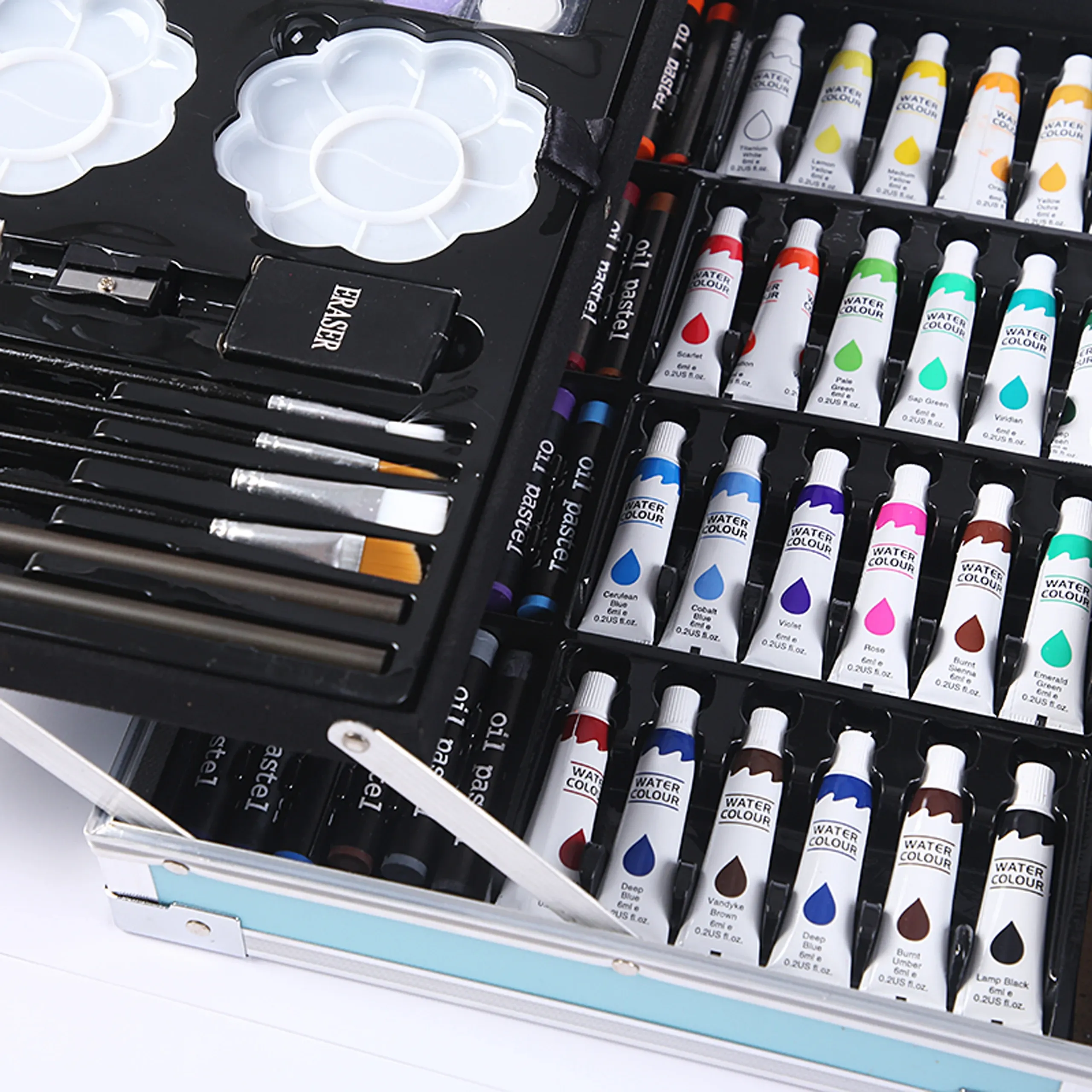 EXTRALINK SET DE PINTURA ARTÍSTICA INFANTIL 145 PIEZAS ESTUCHE GRANDE Z-739