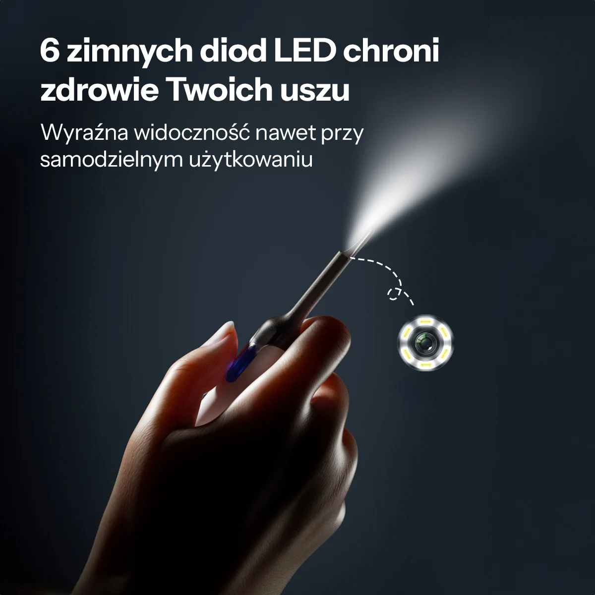 BEBIRD X0 OTOSKOP S KAMEROU PRO ODSTRAŇOVÁNÍ VOSKU ČERNÝ