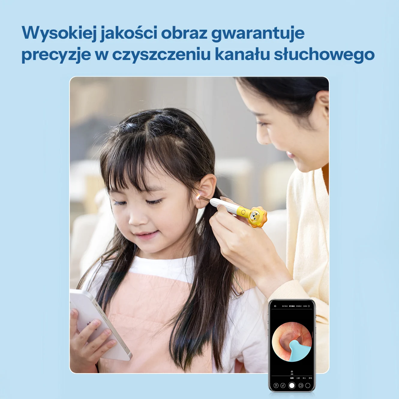 BEBIRD Q3 OTOSKOP Z KAMERĄ DO USUWANIA WOSKU ŻÓŁTY