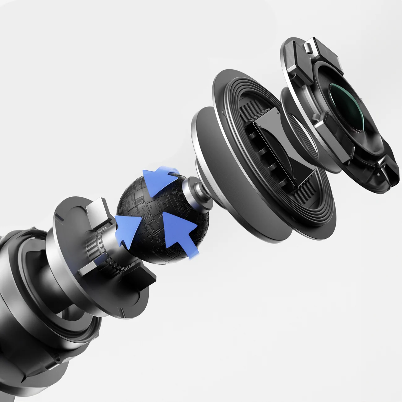 BEBIRD NOTE5 OTOSKOP S KAMEROU PRO ODSTRAŇOVÁNÍ VOSKU MODRÝ