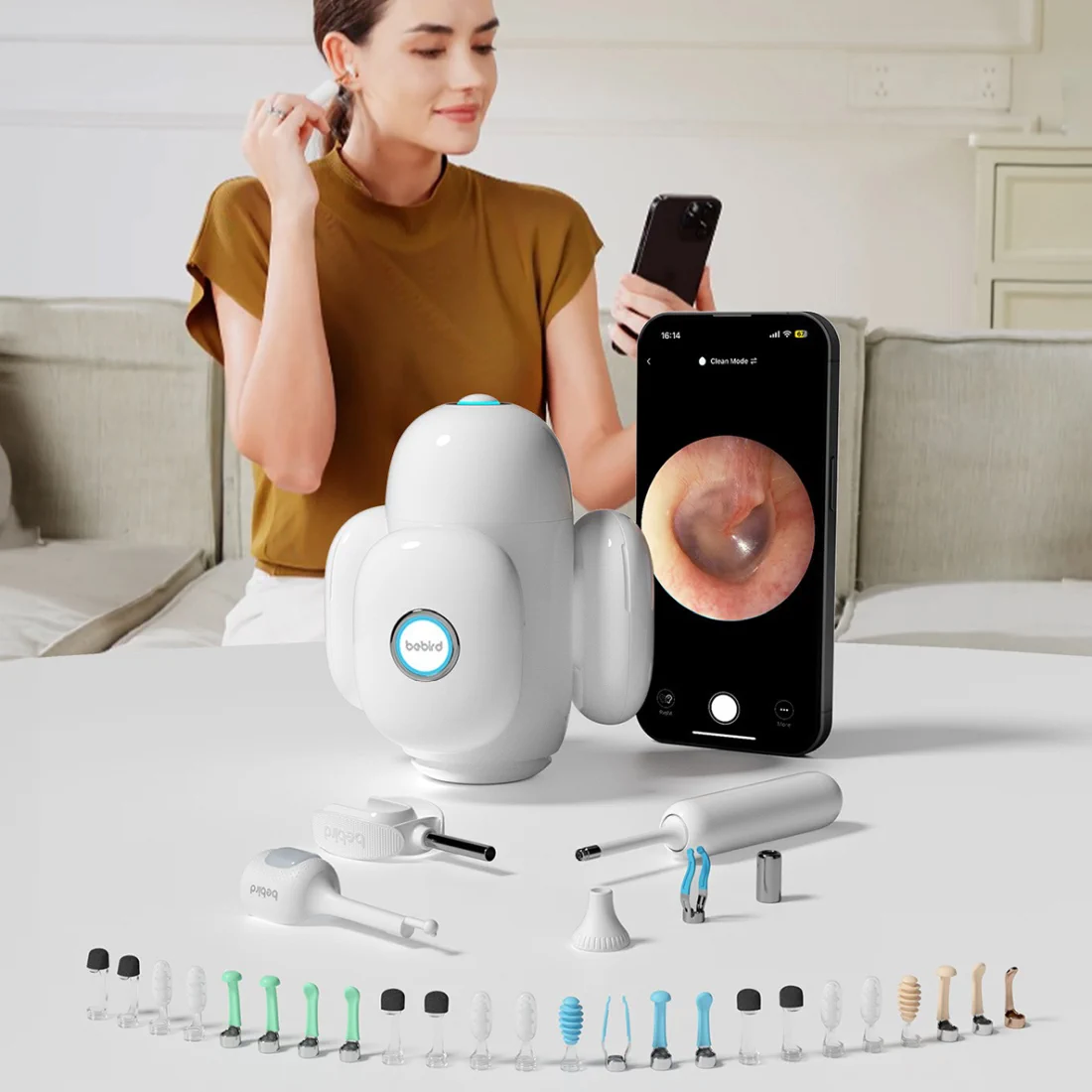 BEBIRD HOME30S OTOSKOP S KAMEROU PRO ODSTRAŇOVÁNÍ VOSKU