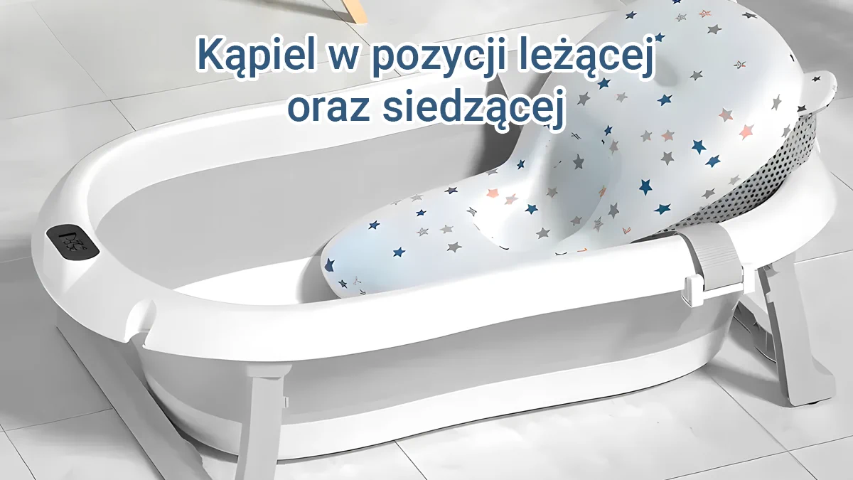 BAÑERA INFANTIL EXTRALINK GRIS CON TERMÓMETRO LED