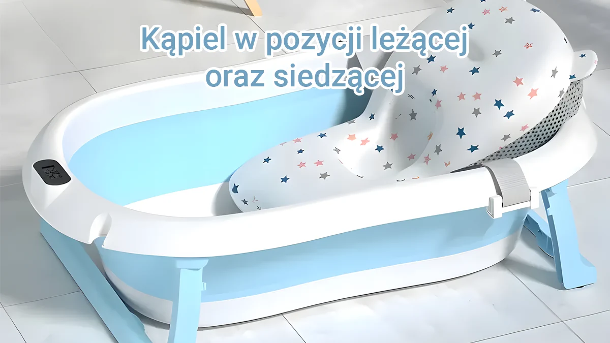 EXTRALINK KIDS TUB GRAY WITH LED THERMOMETER