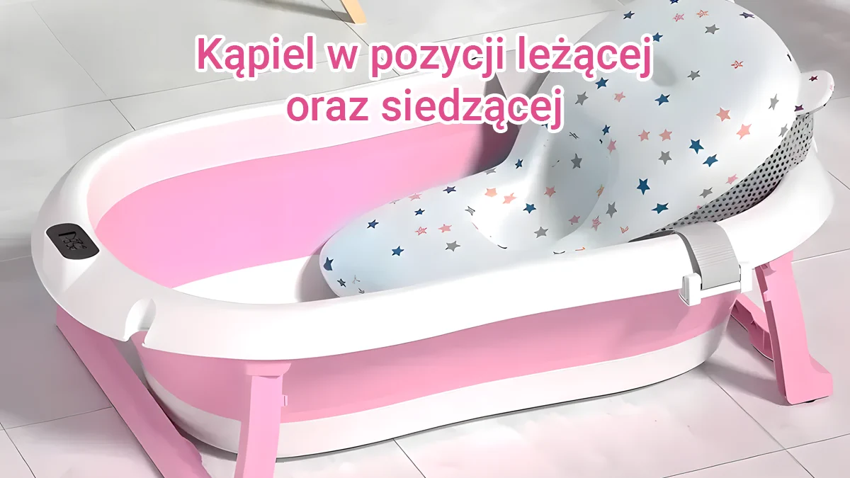 BAÑERA INFANTIL EXTRALINK GRIS CON TERMÓMETRO LED