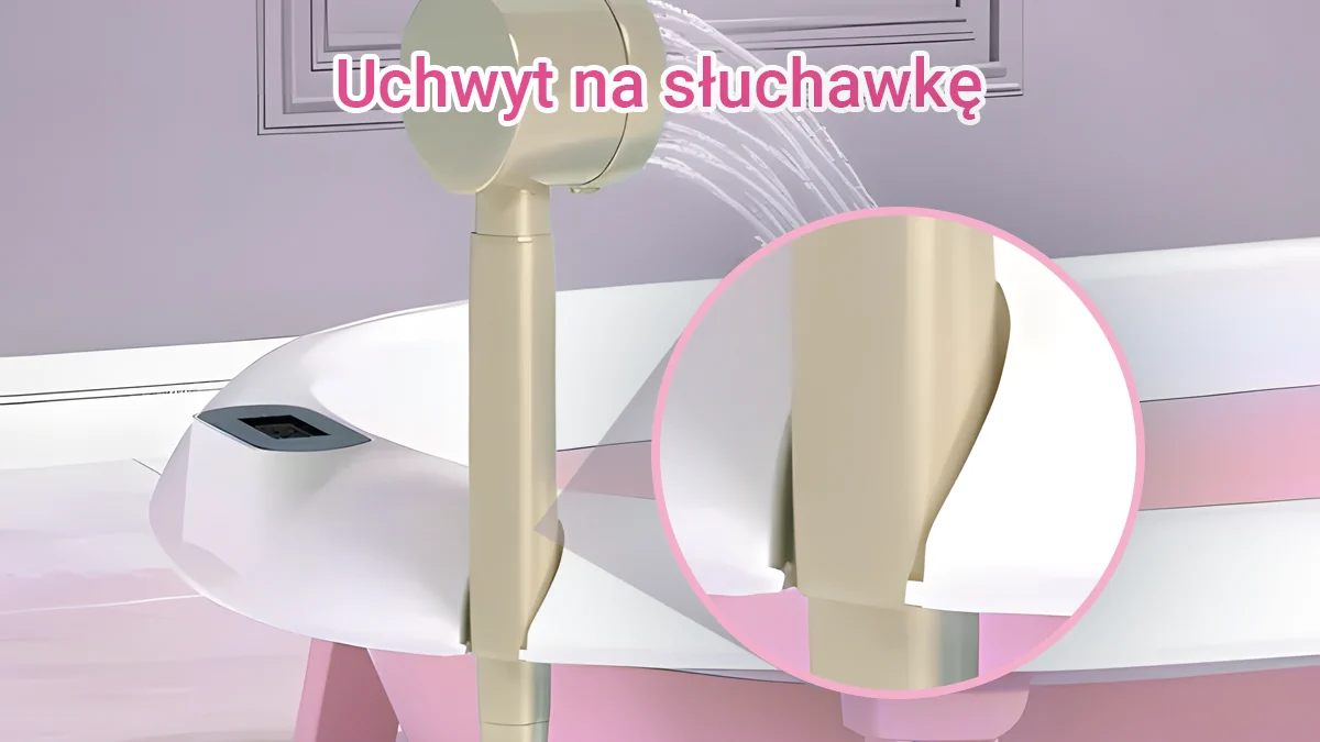 BAÑERA INFANTIL EXTRALINK GRIS CON TERMÓMETRO LED