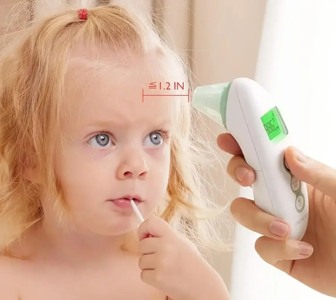 БЕСКОНТАКТНЫЙ ТЕРМОМЕТР MOMCOZY TH001 ДЛЯ ЛБА И УХА