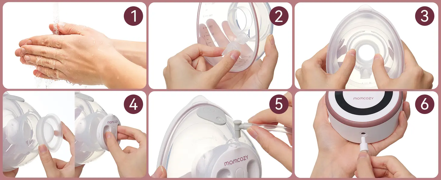 SACALECHES MOMCOZY V1 SIN CONTACTO - CALIDAD HOSPITALARIA