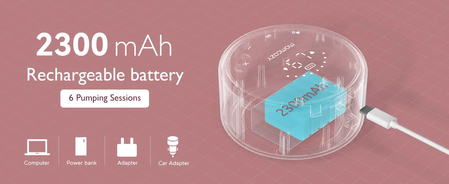 SACALECHES MOMCOZY V1 SIN CONTACTO - CALIDAD HOSPITALARIA