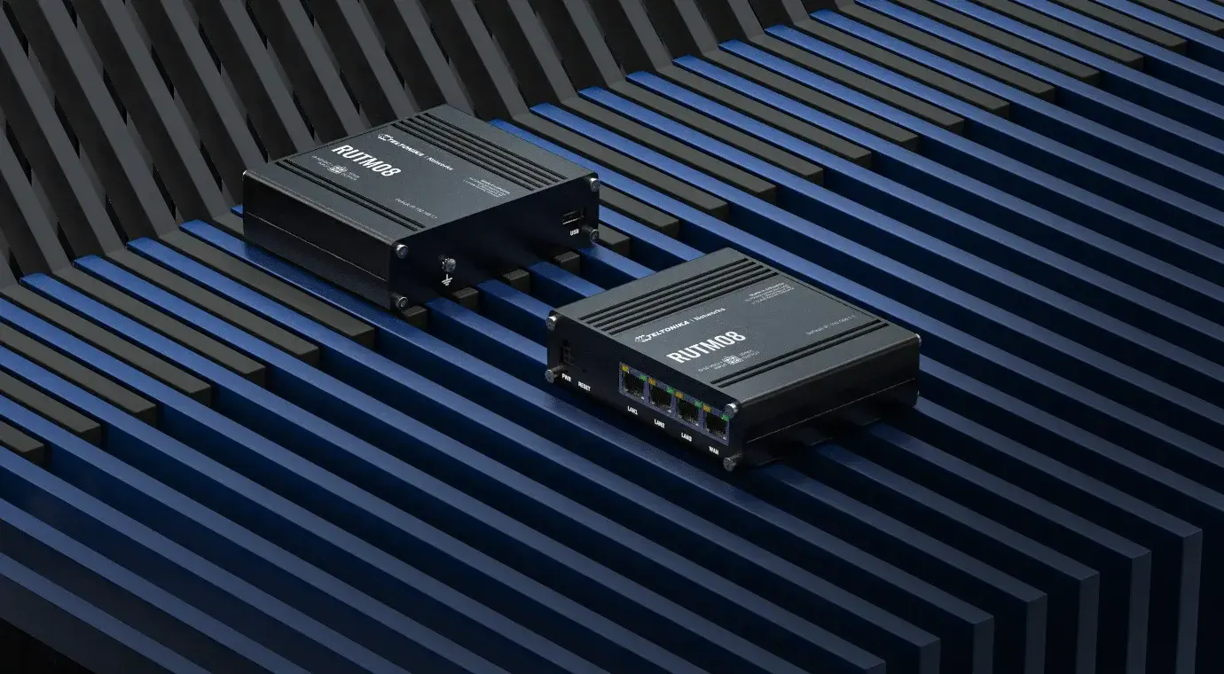 TELTONIKA RUTM08 INDUSTRIAL WIRED ROUTER