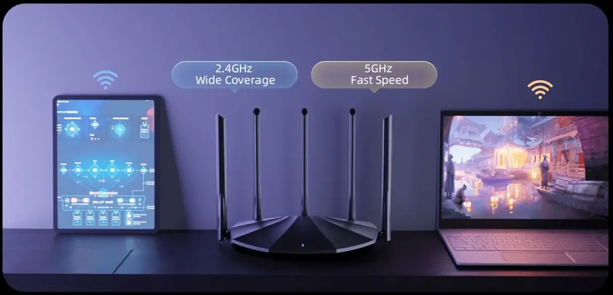 TENDA TX2 PRO AX DUAL BAND ROUTER
