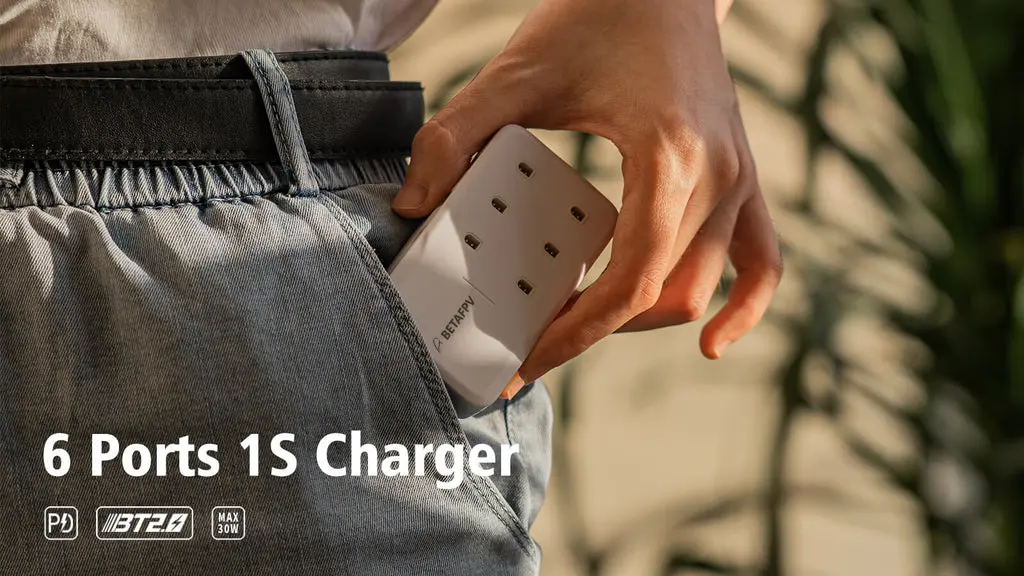 BETAFPV 6-PORTOVÁ 1S NABÍJEČKA