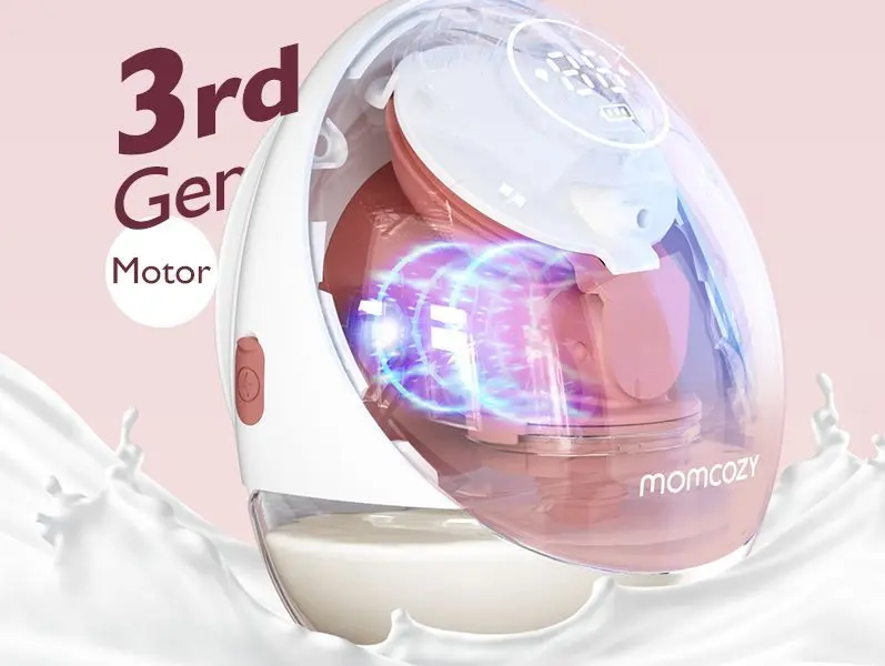 MOMCOZY M9 DOUBLE BREAST PUMP GRAY