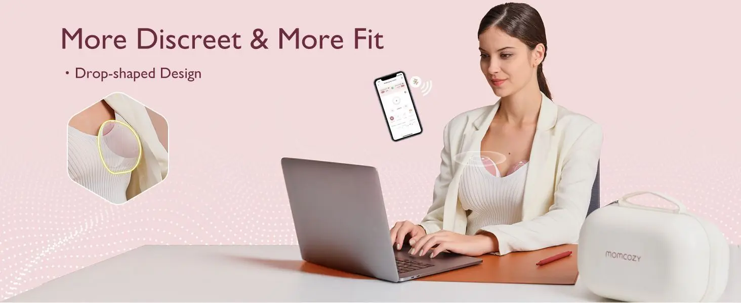 MOMCOZY M9 SINGLE BREAST PUMP RED