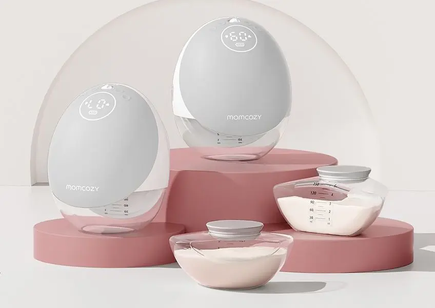 MOMCOZY M9 SACALECHES INDIVIDUAL GRIS