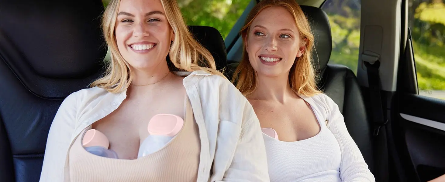 MOMCOZY S9 PRO DOUBLE BREAST PUMP PINK