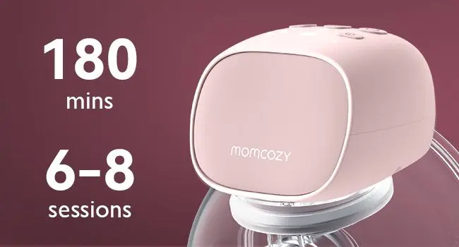 MOMCOZY S9 PRO DOUBLE BREAST PUMP PINK
