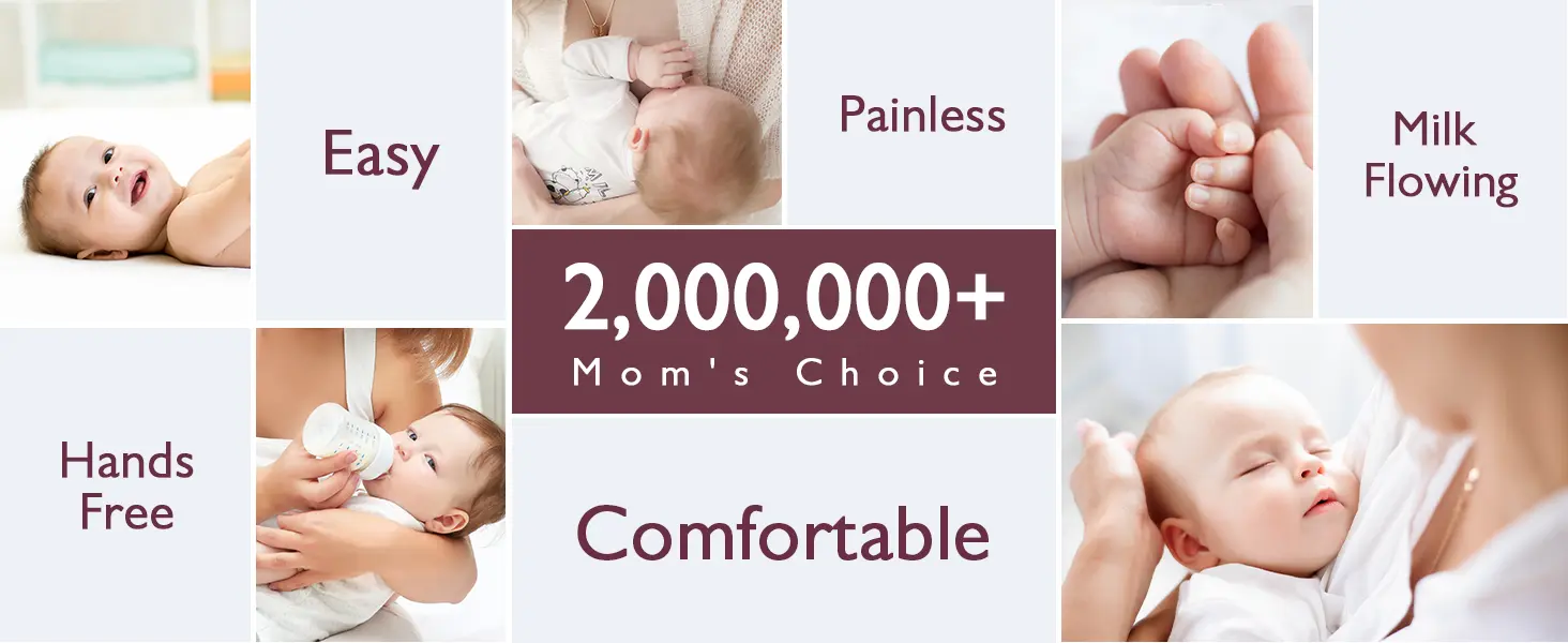 MOMCOZY S9 PRO DOUBLE BREAST PUMP PINK