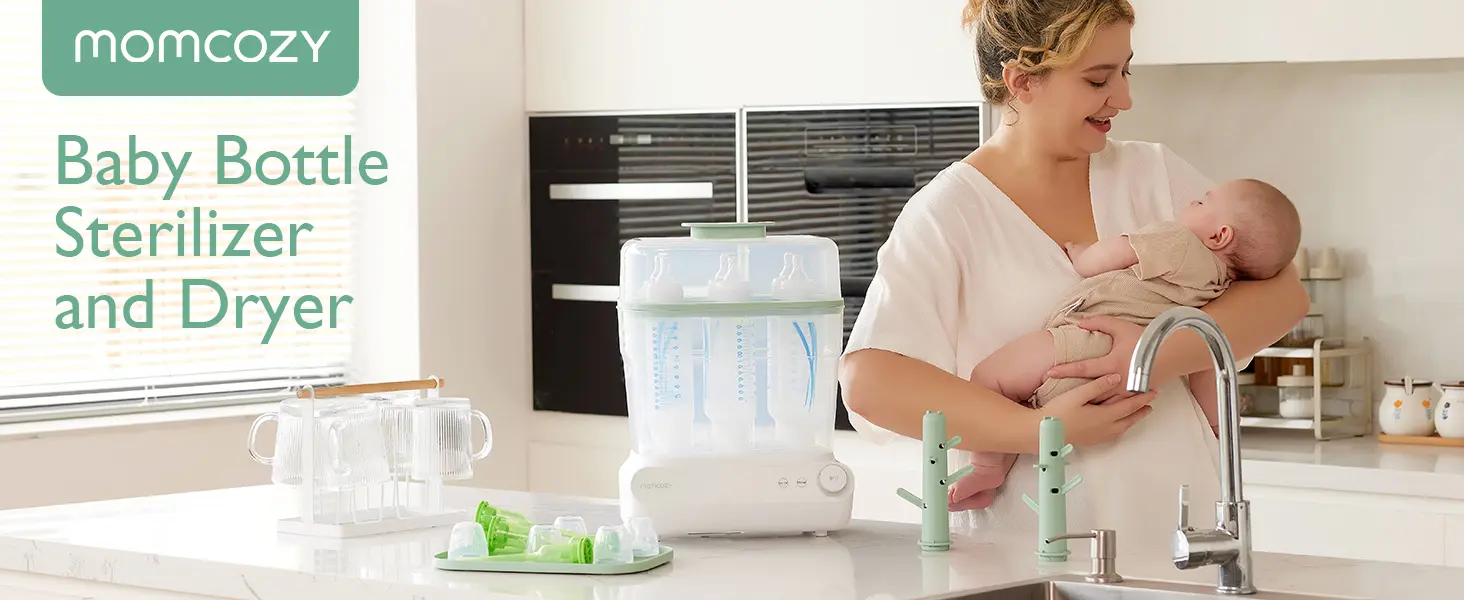 ESTERILIZADOR BIBERONES MOMCOZY KLEANPAL PRO