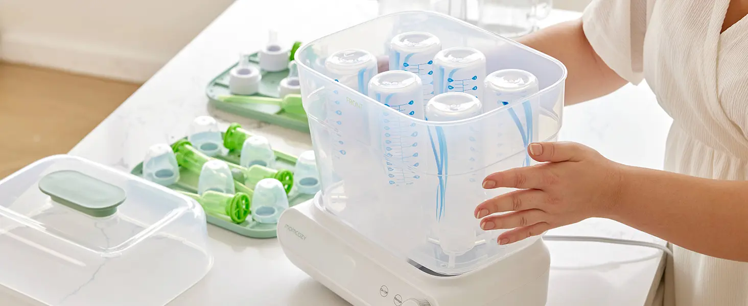 ESTERILIZADOR BIBERONES MOMCOZY KLEANPAL PRO