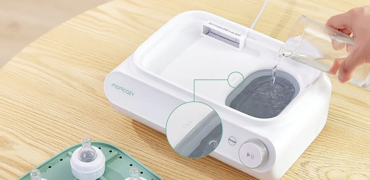 ESTERILIZADOR BIBERONES MOMCOZY KLEANPAL PRO