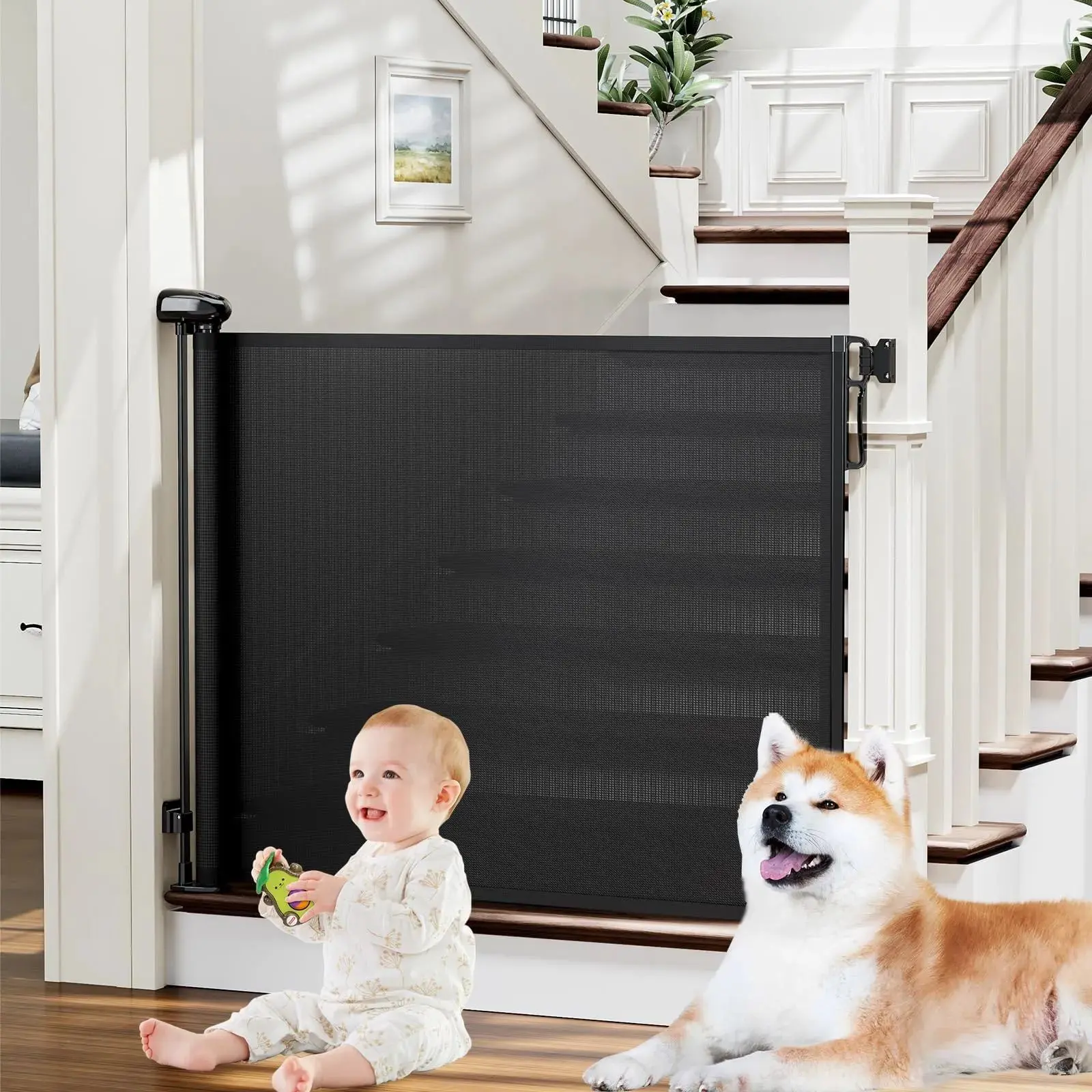 PUERTA DE SEGURIDAD PARA BEB&Eacute;S MOMCOZY 140 CM