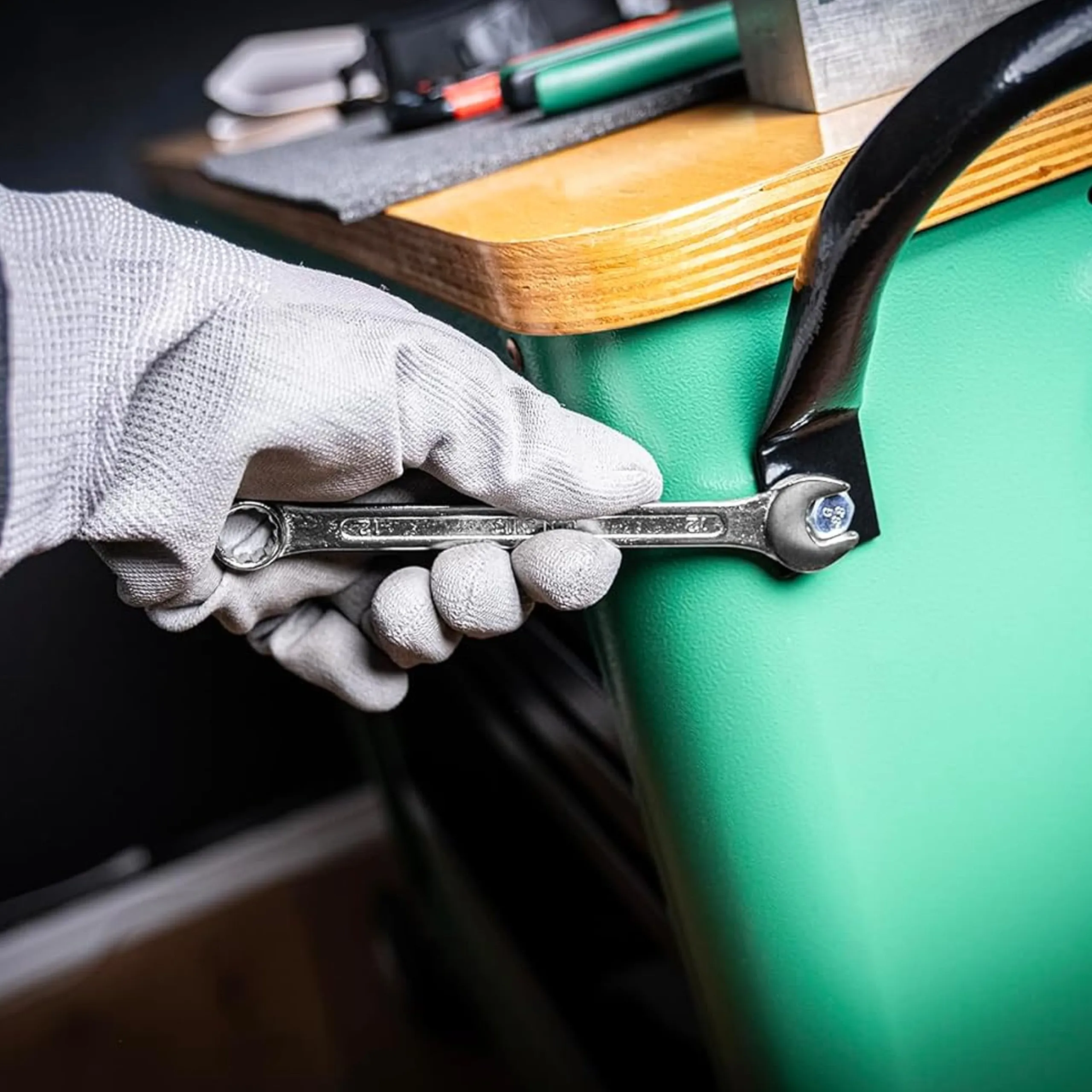 EXTRALINK ZESTAW KLUCZY PŁASKO-OCZKOWYCH 8 EL. KLUCZE PŁASKIE OCZKOWE ETUI 8-22 MM - 1291