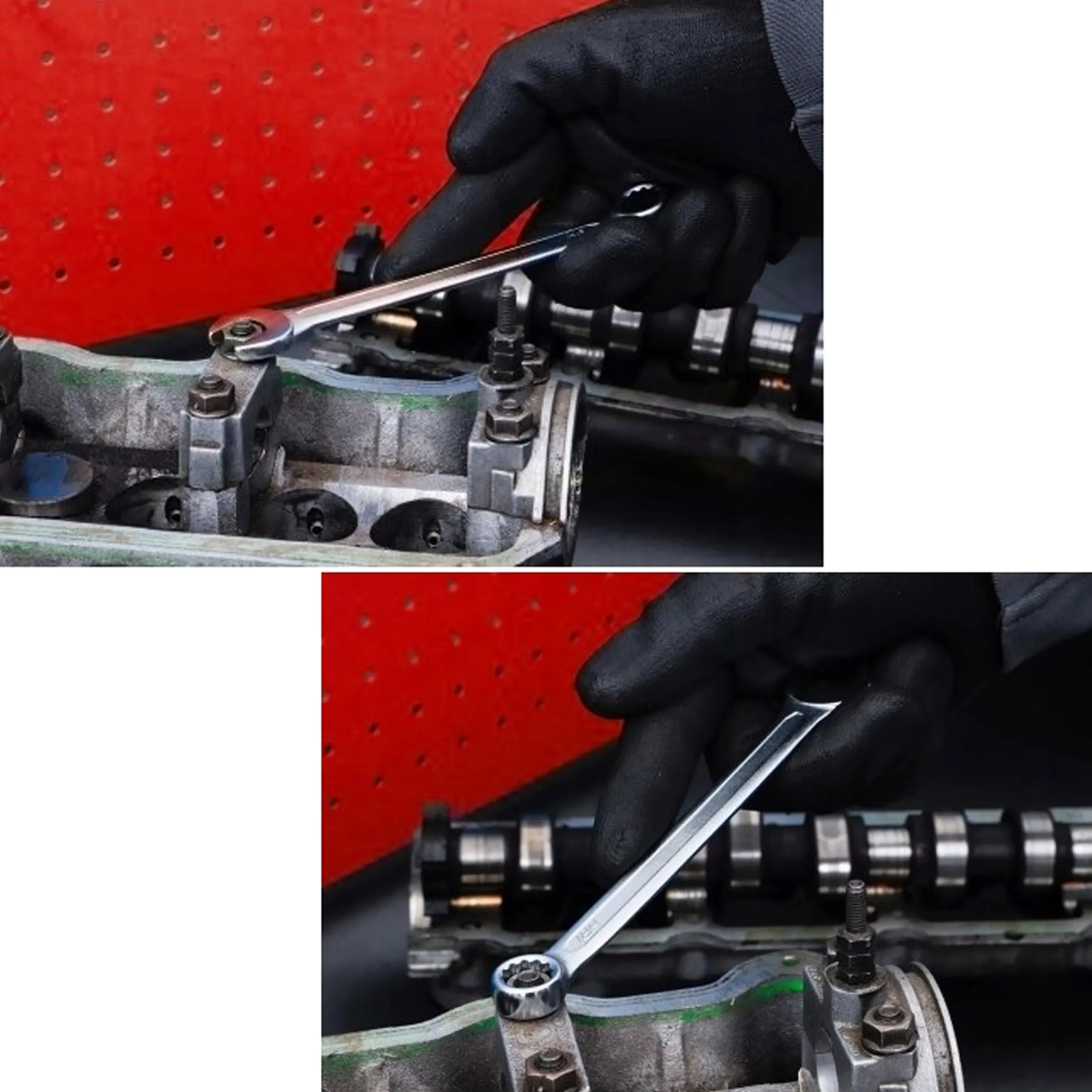 EXTRALINK ZESTAW KLUCZY PŁASKO-OCZKOWYCH 8 EL. KLUCZE PŁASKIE OCZKOWE ETUI 8-22 MM - 1291