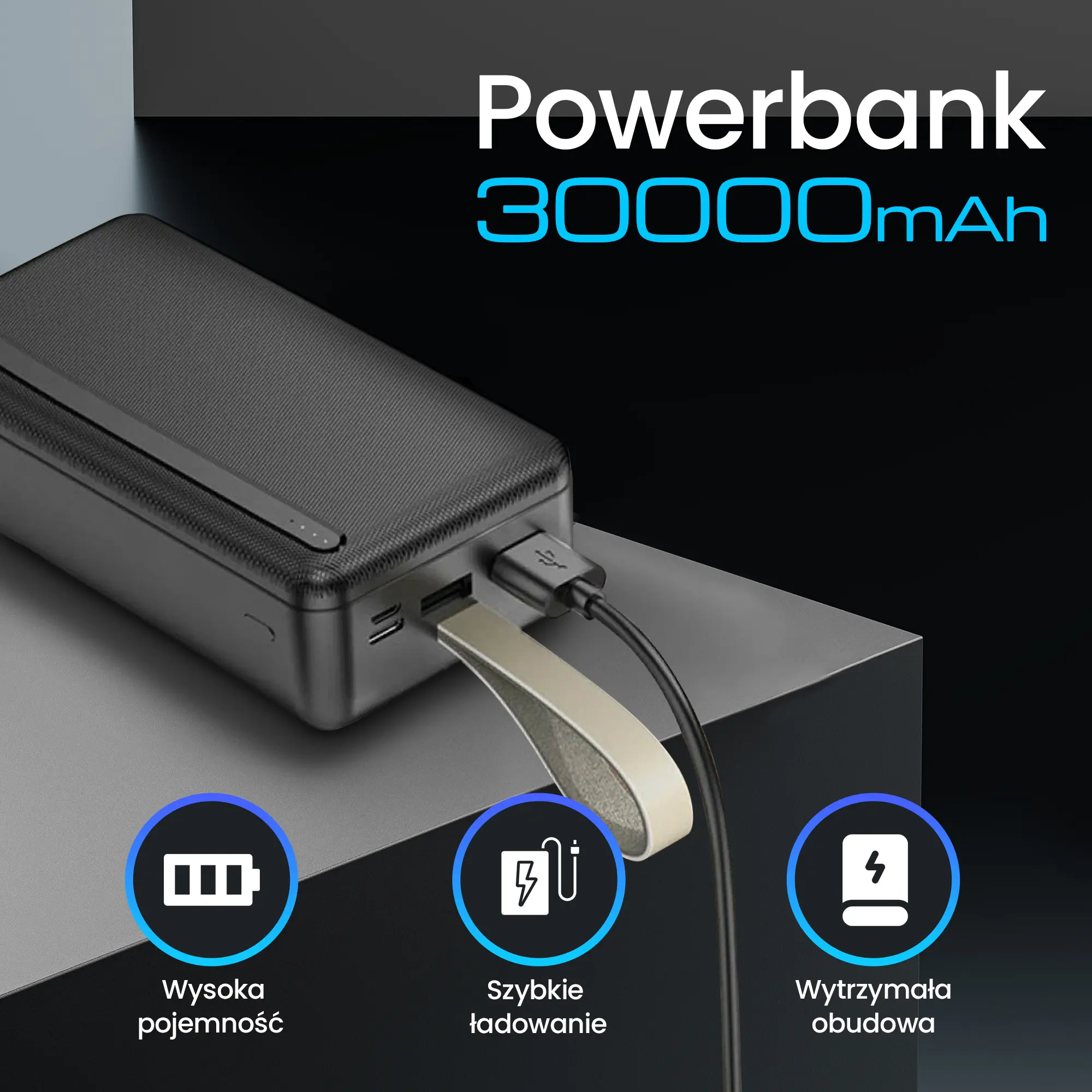 W WX30 30AH POWERBANK-ENERGIZER
