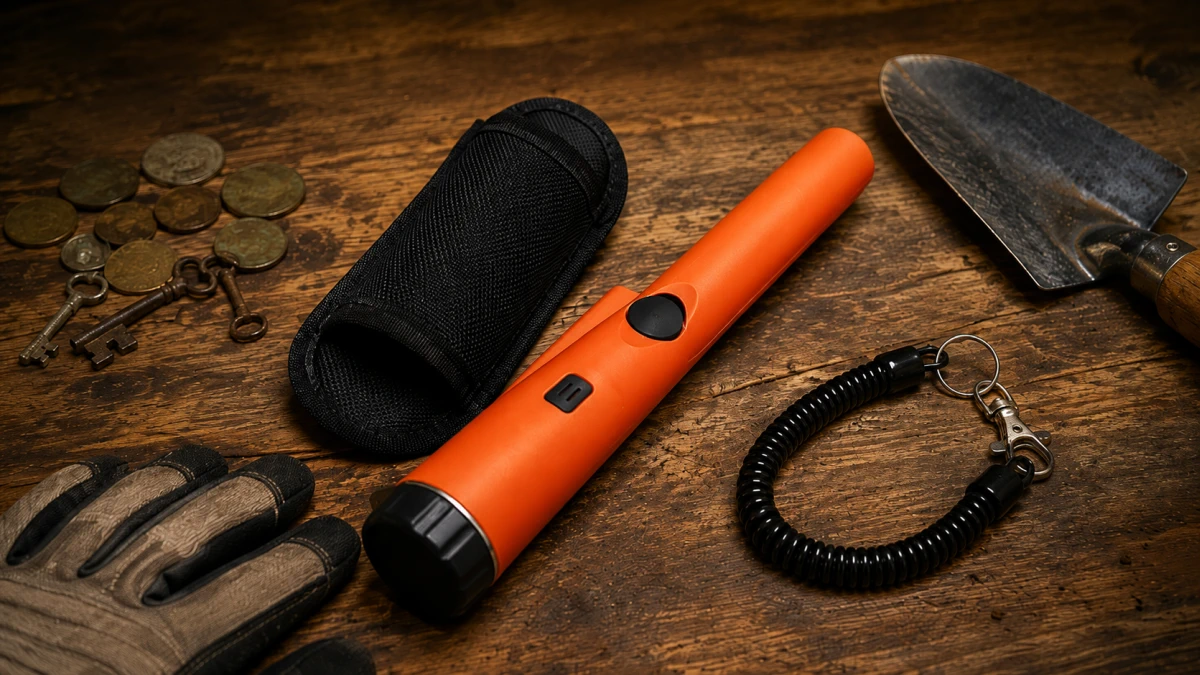 Detetor de metal laranja Extralink GP-Pointer SA-980
