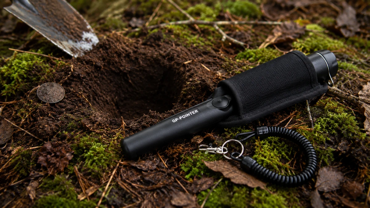 Detector GP-Pointer SA-980 con funda y sujeci&oacute;n flexible