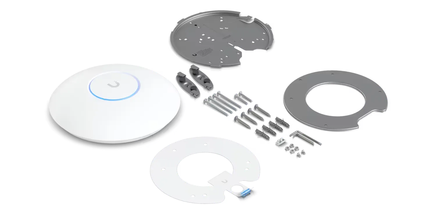 UBIQUITI U7-PRO-5 WI-FI 7 AP, 6GHZ, 2.5GBE UPLINK, 9.3 GBPS GESCHWINDIGKEIT, 300 CLIENTS