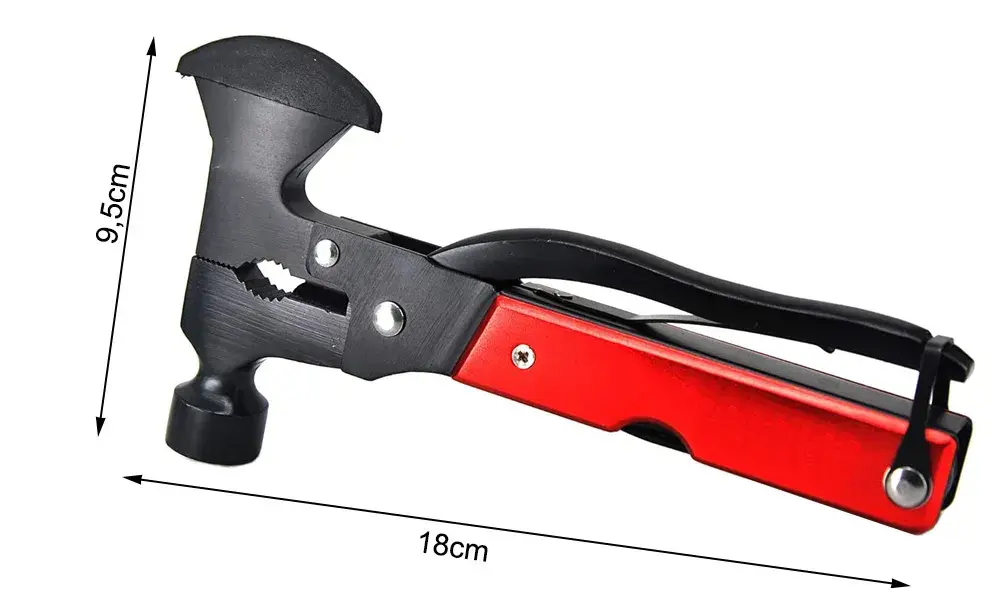 EXTRALINK MULTITOOL MARTELO MACHADO ALICATE 17EM1 - 1134