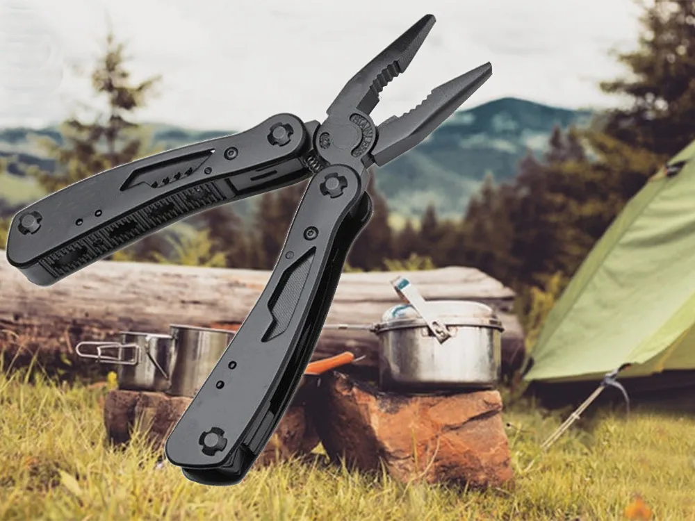 EXTRALINK MULTITOOL SCYZORYK 20W1 Z ETUI CZARNY - 14384