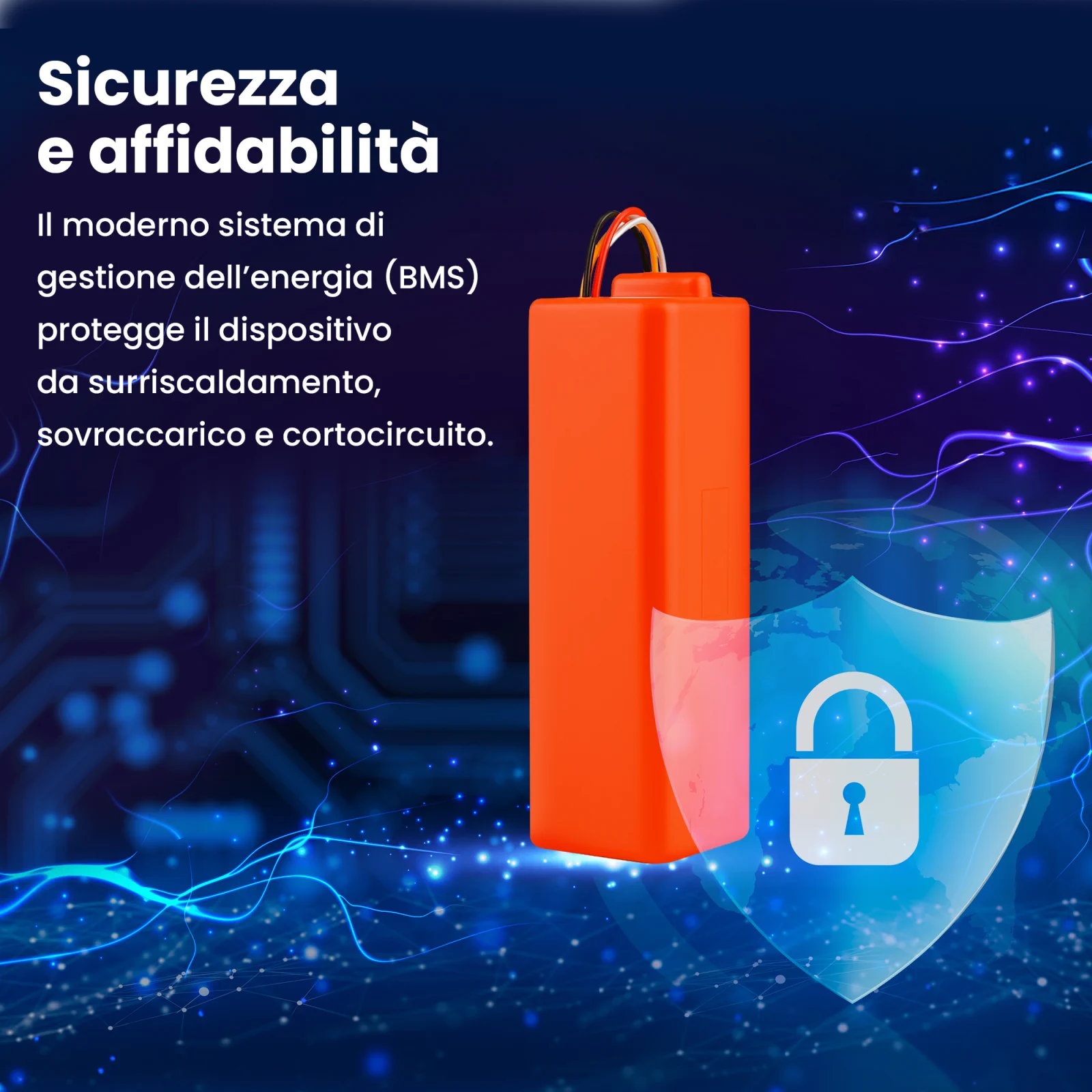 visualizzazione della batteria di mi robot roborock e dello scudo di sicurezza
