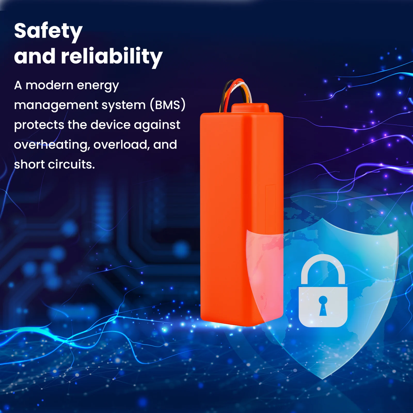 visualización de la batería y el escudo de seguridad del robot mop pro
