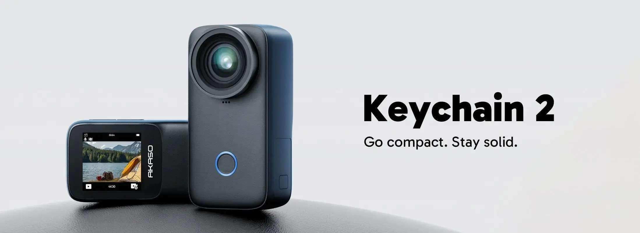 AKASO ANAHTARLIK 2 VÜCUT AKSİYON KAMERA 4K30FPS 20MP