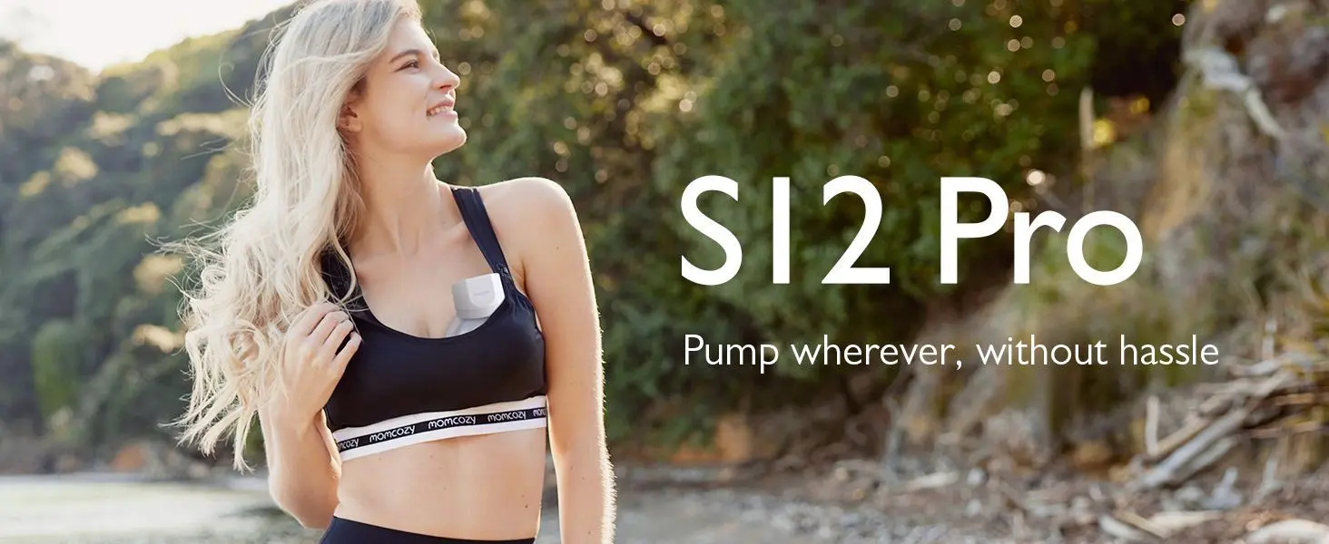 MOMCOZY S12 PRO DOUBLE BREAST PUMP ORANGE