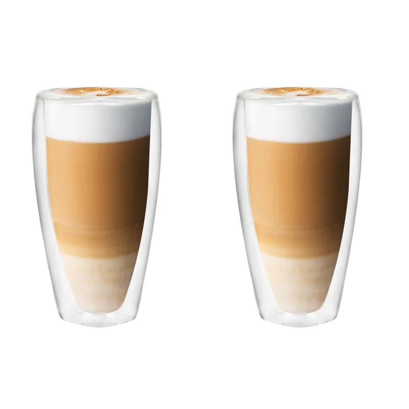 EXTRALINK KPL. 2 ТЕРМОСТАКАНА С ДВОЙНЫМИ СТЕНКАМИ 430 МЛ - 9814