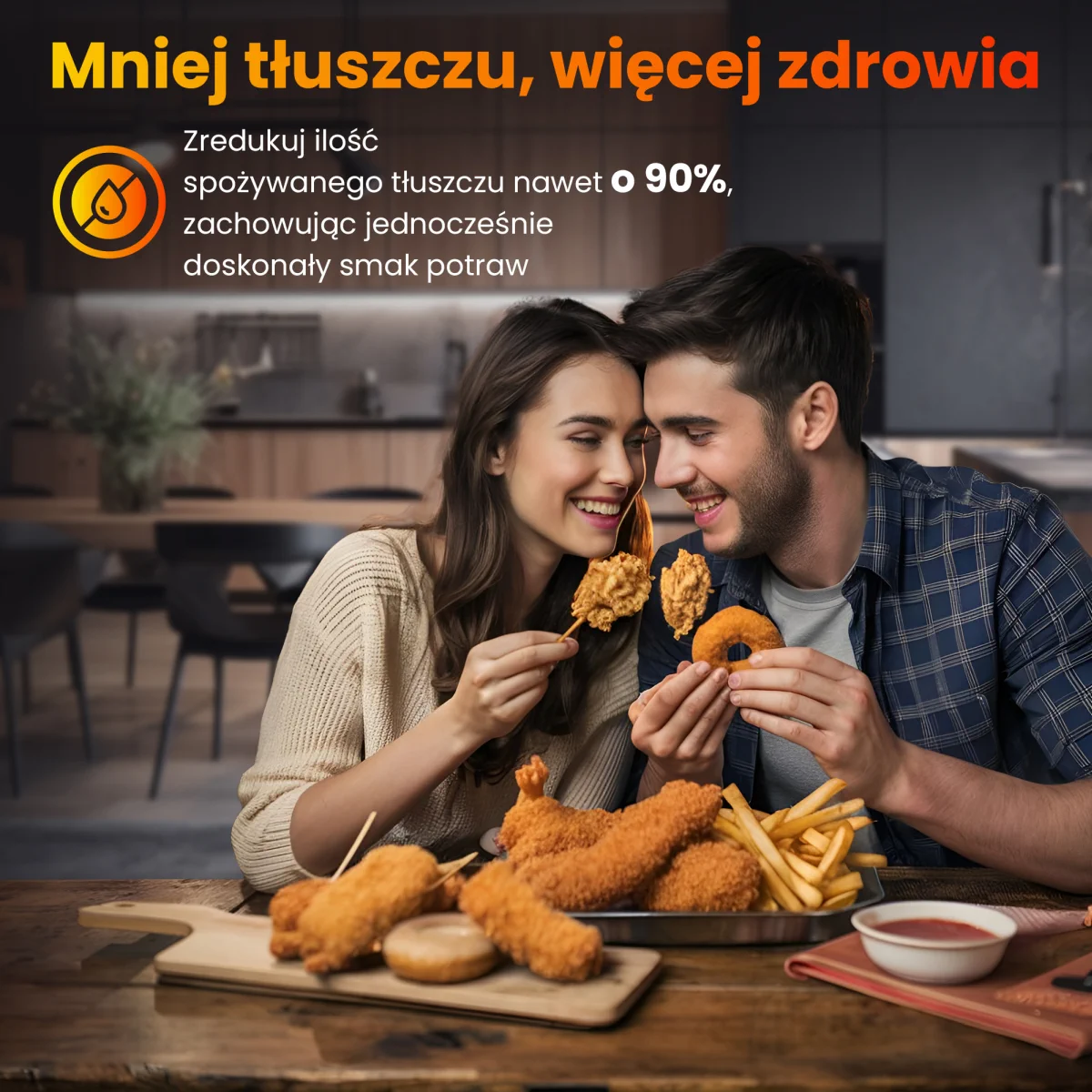 EXTRALINK HOME AIR FRYER 6.5L EU SJ-650B