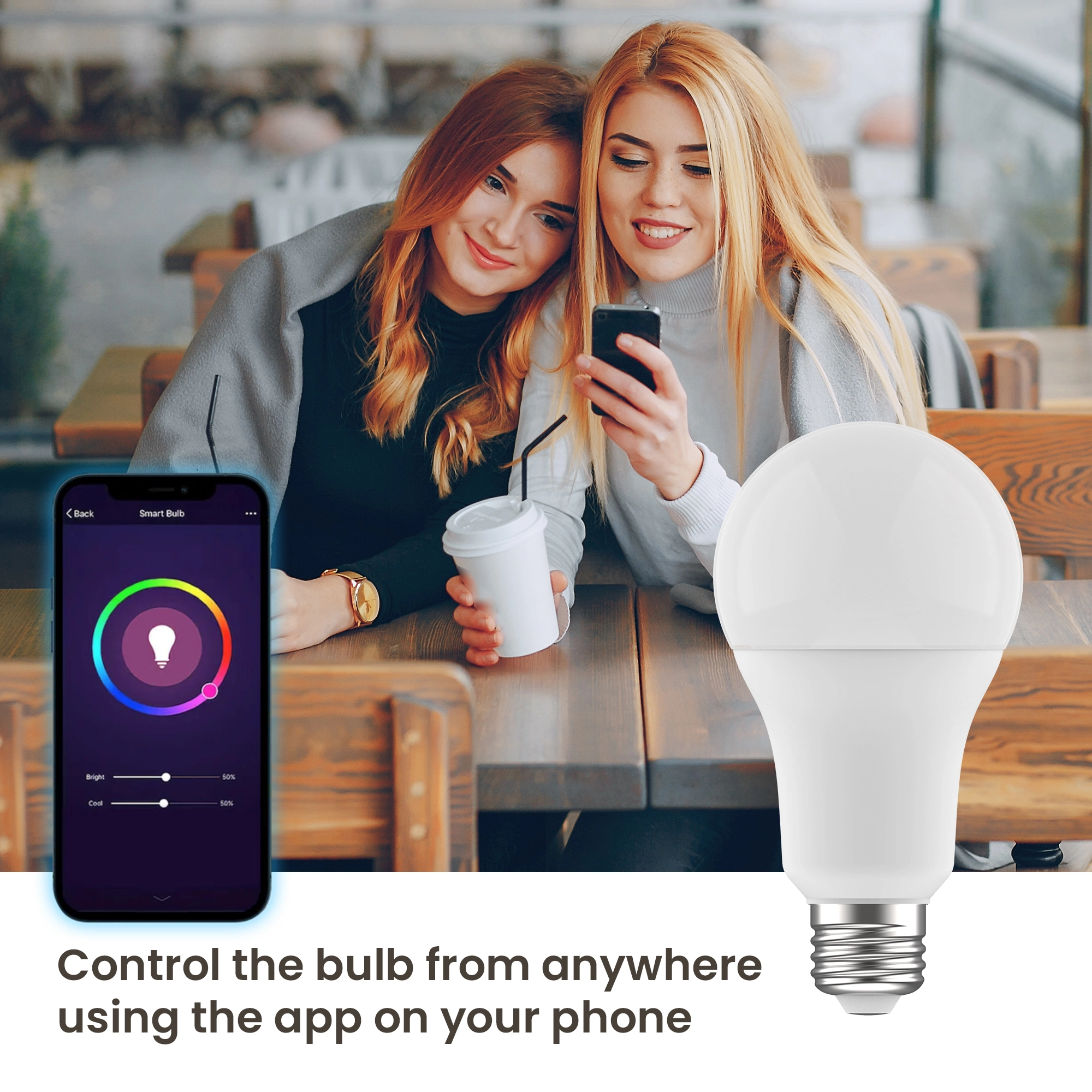 EXTRALINK SMARTLIFE LED AMPUL E27 A70 2700-6500K WİFİ 220-240V