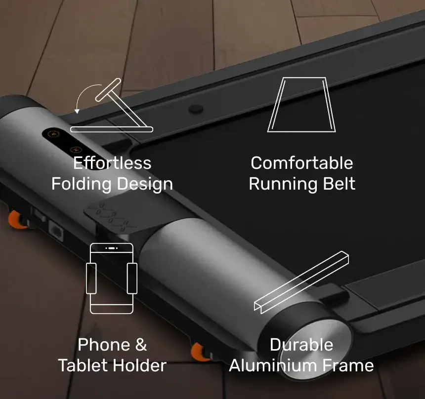 KINGSMITH MC21 WALKING PAD BLACK