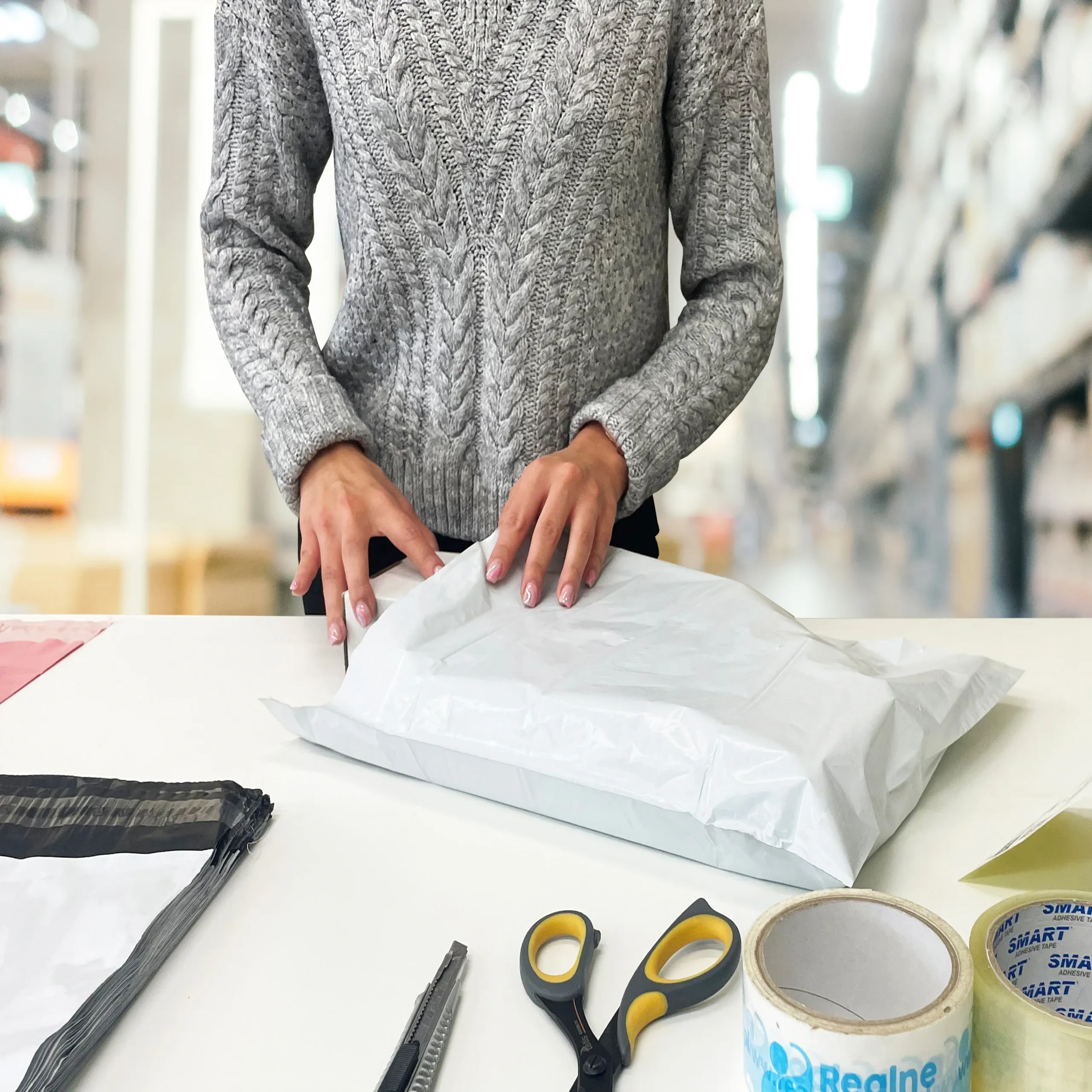 EXTRALINK COURIER PAQUETES DE ALUMINIO BLANCO 4XL 450X550 50 UDS - 016