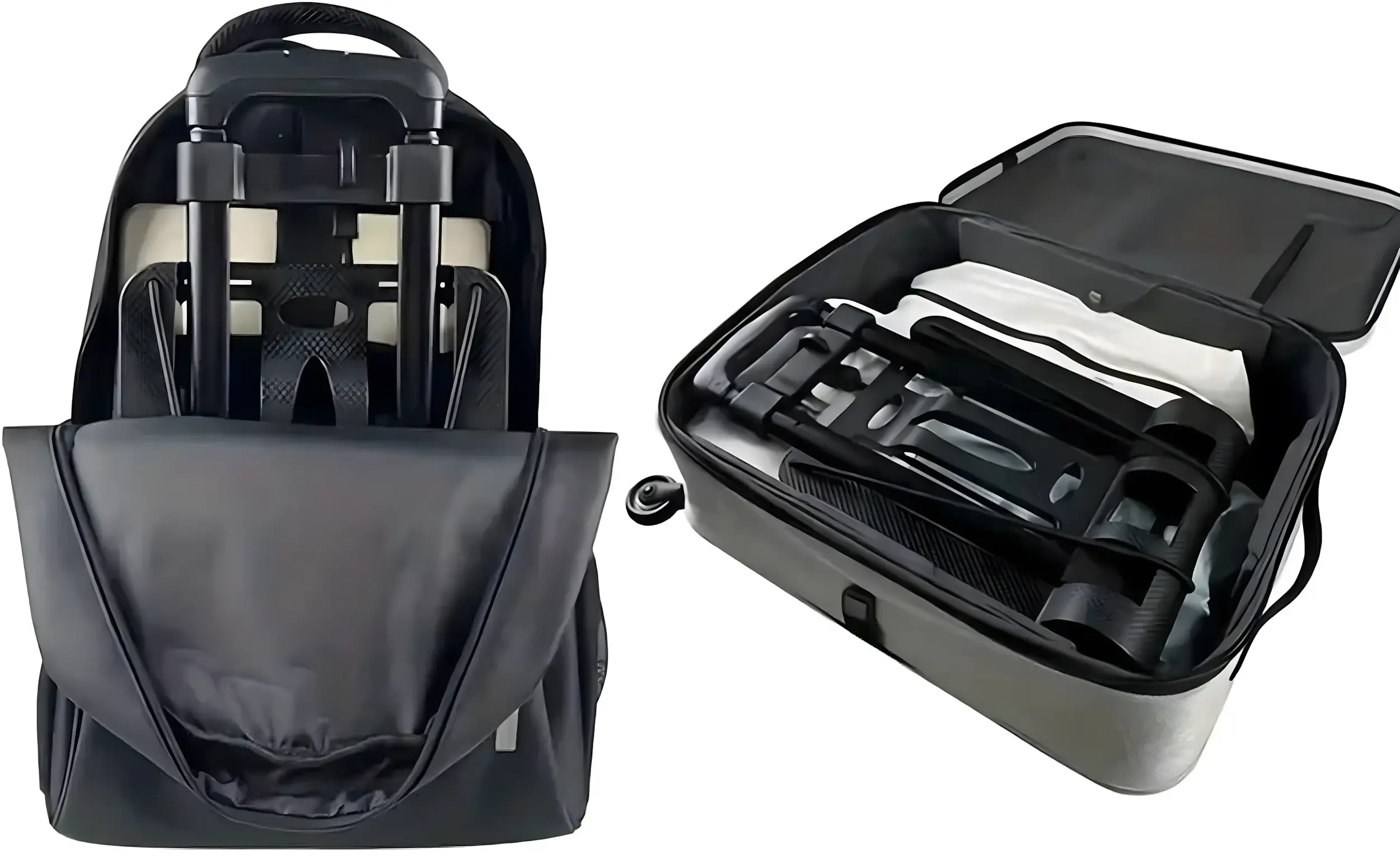 EXTRALINK CARRO DE LA COMPRA PLEGABLE MANGO TELESCÓPICO 40 KG - 1342