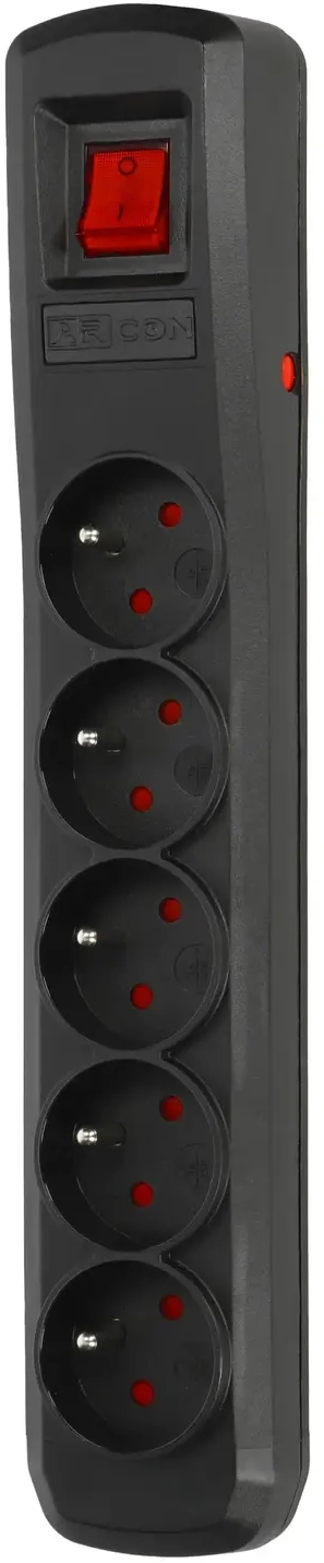 ARMAC R5 PROTECÇÃO DE TOMADA 5X, CABO DE 1,5M, CINZA