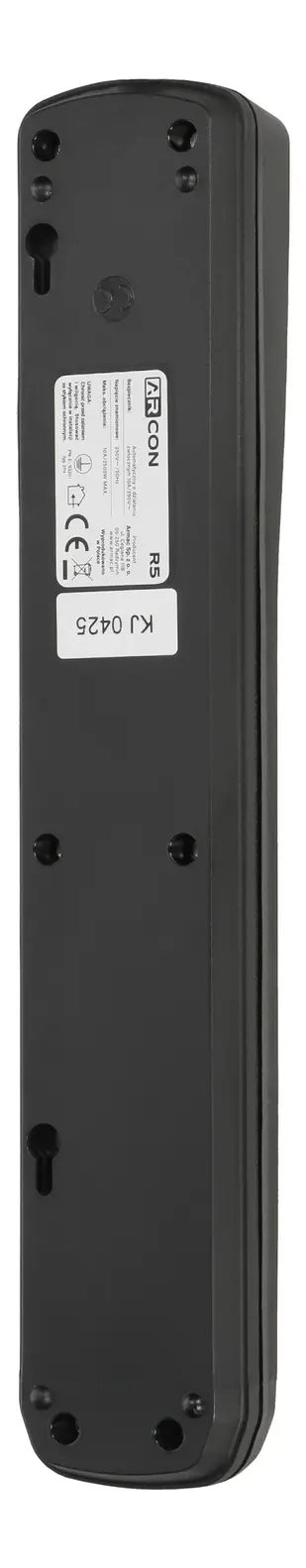 ARMAC R5 PROTECÇÃO DE TOMADA 5X, CABO DE 1,5M, CINZA