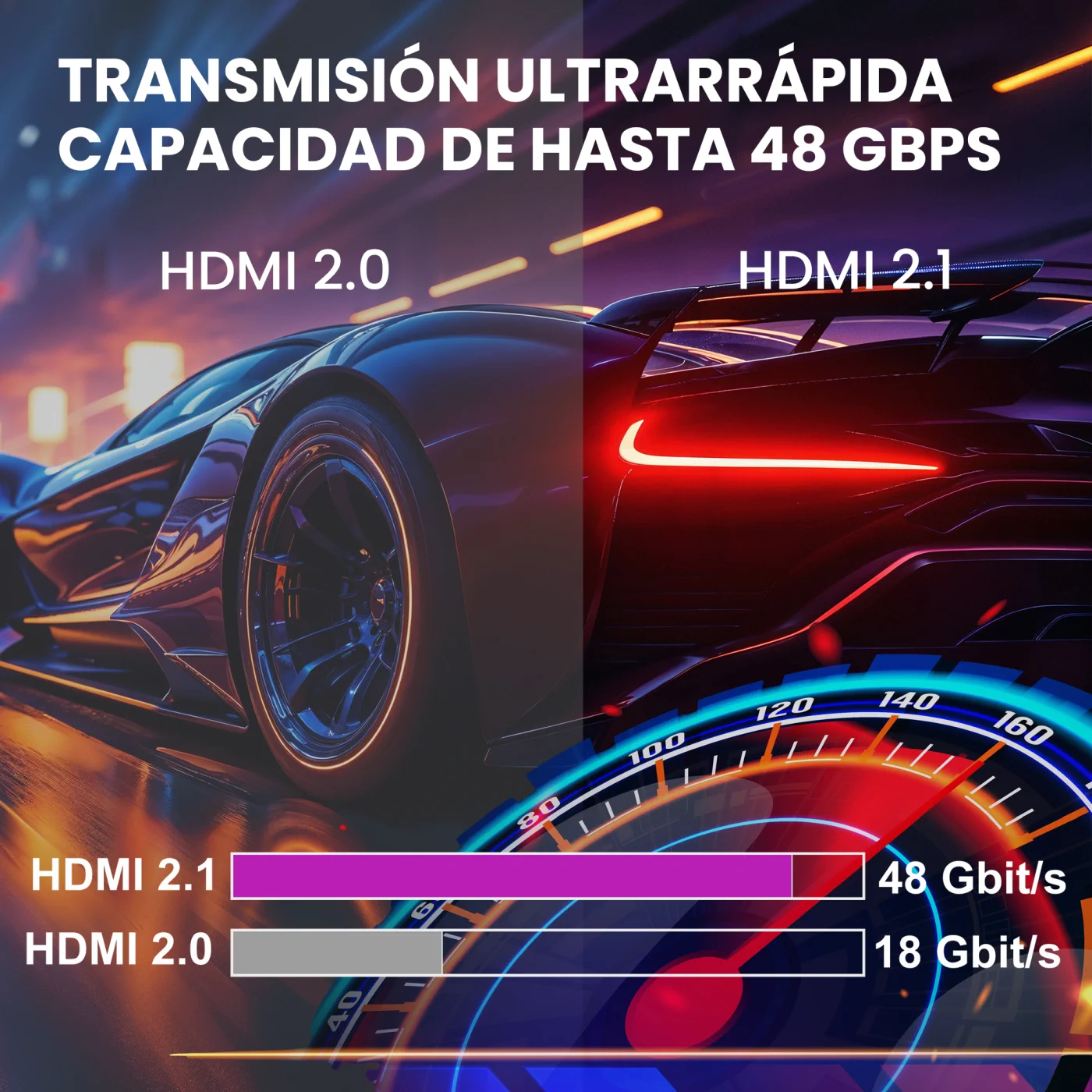 CABLE HDMI EXTRALINK 2.1 8K HDR 1.5M