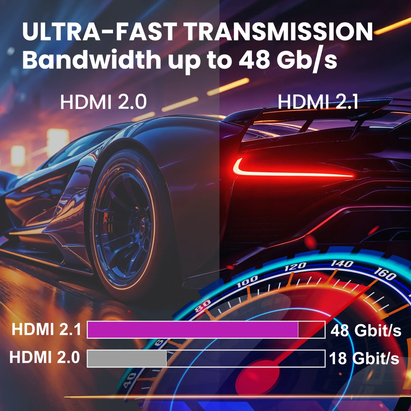 CABLE HDMI EXTRALINK 2.1 8K HDR 1.5M